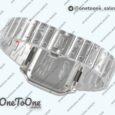 Реплика часов Cartier Santos de Cartier 35mm Stainless steel Top-tier Копия один в один White Dial on Stainless steel SmartLinks Bracelet MIYOTA 9015