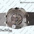 Реплика часов Audemars Piguet Royal Oak Offshore 44mm Stainless steel Top-tier Копия один в один Gray Dial Ceramic Bezel on Gray Rubber Strap TKF