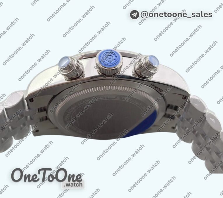 Реплика часов Tudor Black Bay Chrono Stainless steel Top-tier Копия один в один Pink Dial On Stainless steel Jubilee Bracelet DD7750