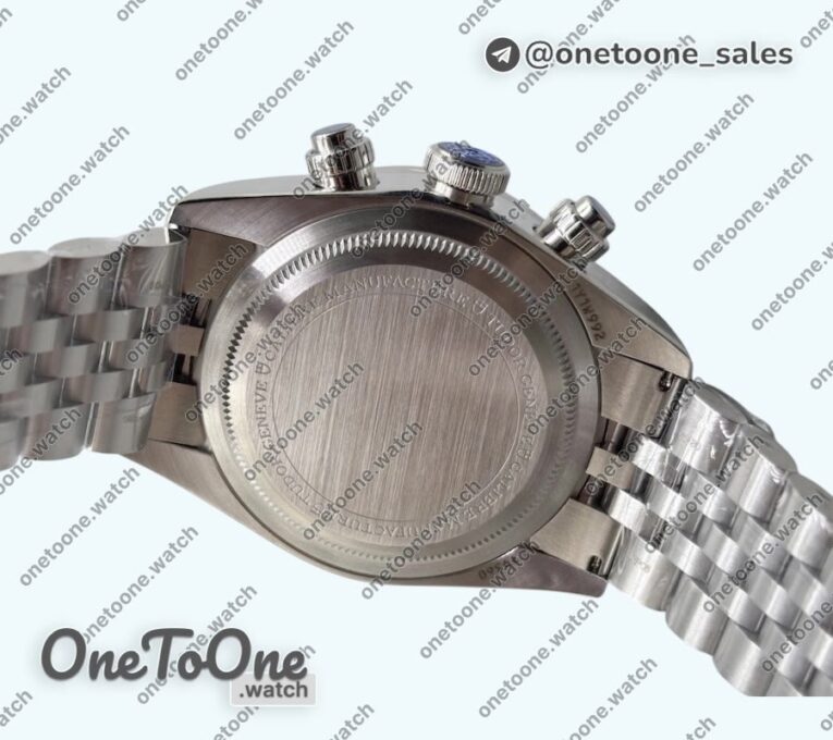 Реплика часов Tudor Black Bay Chrono Stainless steel Top-tier Копия один в один Pink Dial On Stainless steel Jubilee Bracelet DD7750
