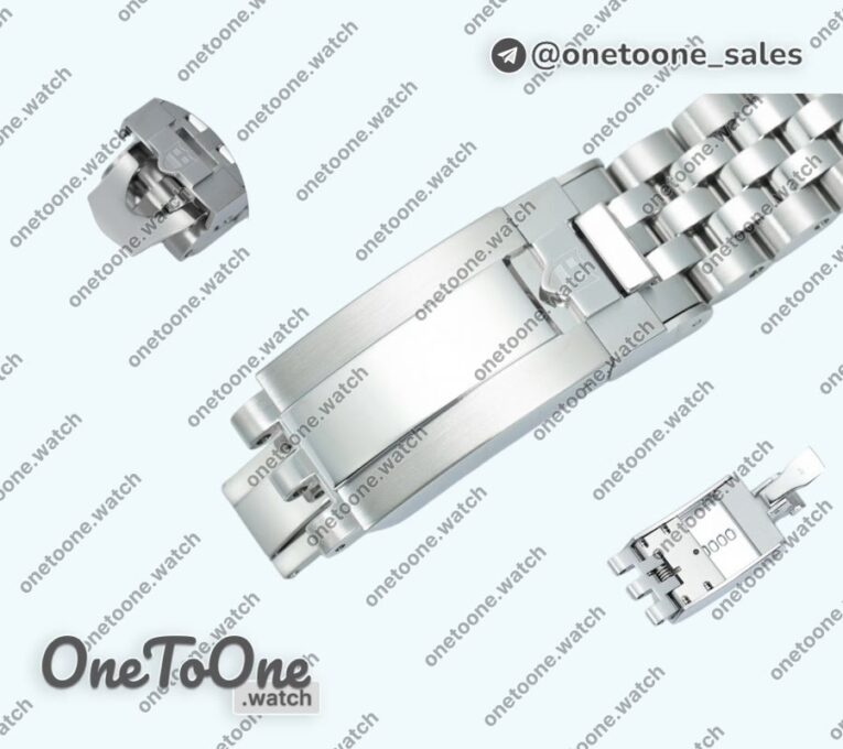 Реплика часов Tudor Black Bay Chrono Stainless steel Top-tier Копия один в один White Dial On Stainless steel Jubilee Bracelet DD7750