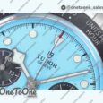 Реплика часов Tudor Black Bay Chrono Stainless steel Top-tier Копия один в один Tiffany Blue Dial On Stainless steel Jubilee Bracelet DD7750