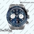 Реплика часов Tudor Black Bay Chrono Stainless steel Top-tier Копия один в один Blue Dial On Stainless steel Jubilee Bracelet DD7750