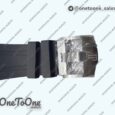 Реплика часов Audemars Piguet Royal Oak Offshore 43mm 26420SO Stainless steel Top-tier Копия один в один Black Dial On Black Rubber Strap