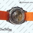 Реплика часов Patek Philippe Aquanaut Chronograph 5968A Top-tier Копия один в один Brown Dial on Orange Rubber Strap 3KF
