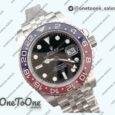 Реплика часов Rolex T Master II 126710 BLRO Blue/Red Bezel 904L Stainless steel Top-tier Копия один в один Jubilee Bracelet DD3285 CHS