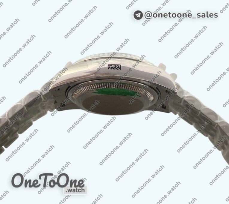 Реплика часов Rolex Datejust 28mm 279166 Top-tier Копия один в один White Pink Dial Crystals Markers on Stainless steel Jubilee Bracelet WF
