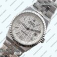 Реплика часов Rolex Land Dweller 127334 904L Stainless steel White Dial On Stainless steel Bracelet E