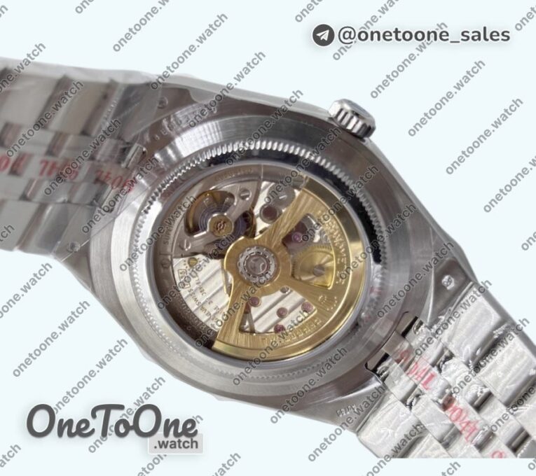 Реплика часов Rolex Land Dweller 127334 904L Stainless steel White Dial On Stainless steel Bracelet E