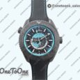 Реплика часов Omega Planet Ocean 45.5mm T Worldtimer Real Ceramic Top-tier Копия один в один Black/blue Dial On Black Rubber Strap 8938