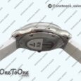 Реплика часов Hublot Classic Fusion 33mm Stainless steel Top-tier Копия один в один White Dial Diamonds Bezel On White Gummy Strap Swiss