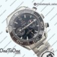 Реплика часов Omega Seamaster 600m Chrono Stainless steel Top-tier Копия один в один Black Dial on Stainless steel Bracelet