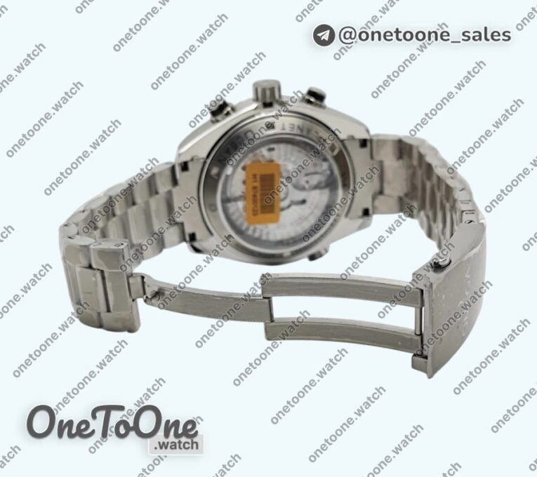Реплика часов Omega Seamaster 600m Chrono Stainless steel Top-tier Копия один в один Black Dial on Stainless steel Bracelet