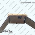 Реплика часов Cartier Tank Must Rose gold Black Dial Leather Strap Swiss Quartz