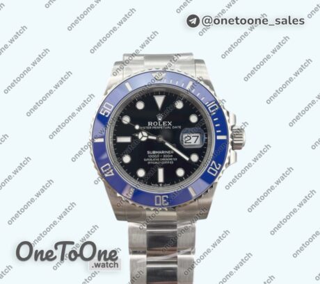 Реплика часов Rolex Submariner 41mm Top-tier Копия один в один 126619 LB Blue Ceramic 904L Steel Bracelet 3235