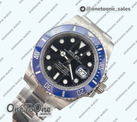 Реплика часов Rolex Submariner 41mm Top-tier Копия один в один 126619 LB Blue Ceramic 904L Steel Bracelet 3235