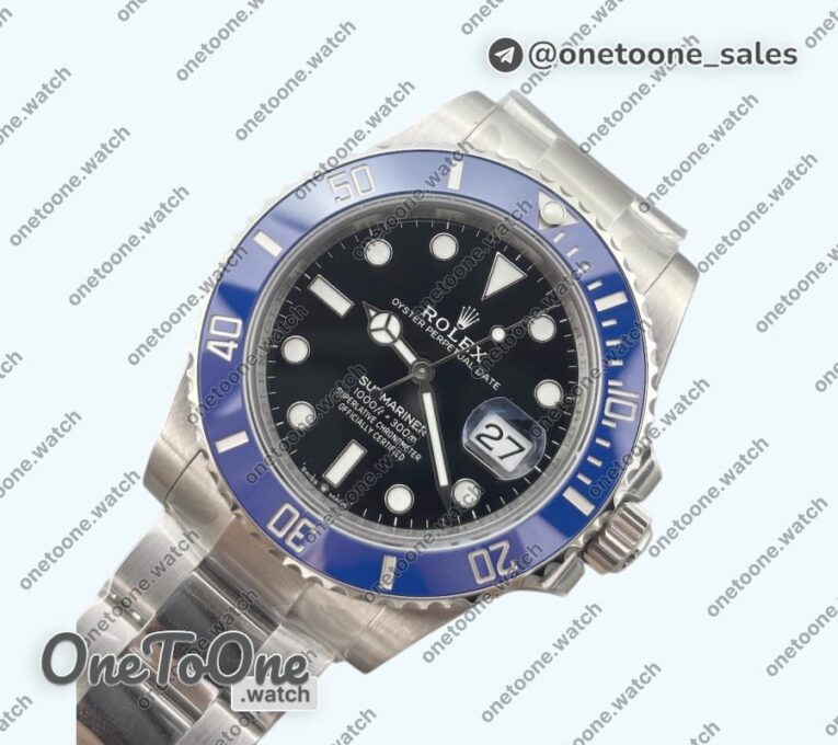 Реплика часов Rolex Submariner 41mm Top-tier Копия один в один 126619 LB Blue Ceramic 904L Steel Bracelet 3235