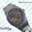 Реплика часов Audemars Piguet Royal Oak 41mm Openworked 15407 Ceramic Top-tier Копия один в один Bracelet