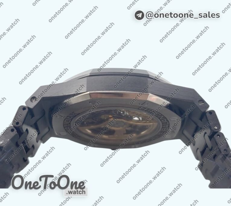 Реплика часов Audemars Piguet Royal Oak 41mm Openworked 15407 Ceramic Top-tier Копия один в один Bracelet