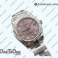 Реплика часов Rolex Datejust 31mm Top-tier Копия один в один Pink Dial Crystals Markers on Stainless steel Jubilee Bracelet WF