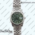Реплика часов Rolex DateJust 36mm Stainless steel 126234 Top-tier Копия один в один New Green Dial Jubilee Bracelet E