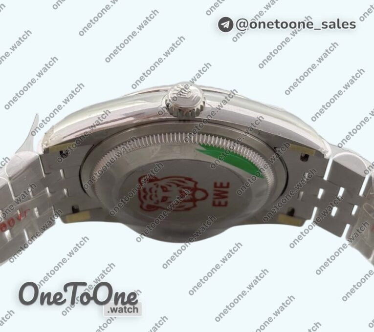 Реплика часов Rolex DateJust 36mm Stainless steel 126234 Top-tier Копия один в один New Green Dial Jubilee Bracelet E