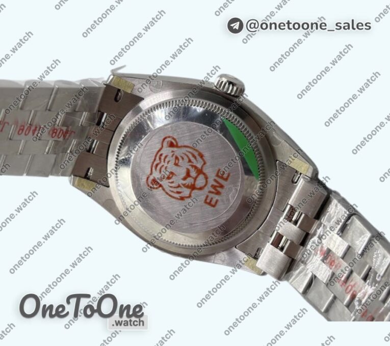 Реплика часов Rolex DateJust 36mm Stainless steel 126234 Top-tier Копия один в один New Green Dial Jubilee Bracelet E