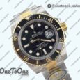 Реплика часов Rolex Submariner 116613LN 904L Yellow gold/Stainless steel Black Dial Bracelet