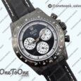 Реплика часов Rolex Daytona DIW Paul Newman Black Carbon Case Black dial Nylon Strap N6F