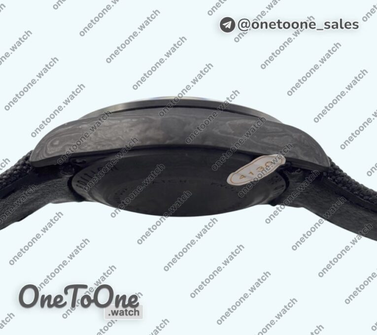 Реплика часов Rolex Daytona DIW Paul Newman Black Carbon Case Black dial Nylon Strap N6F