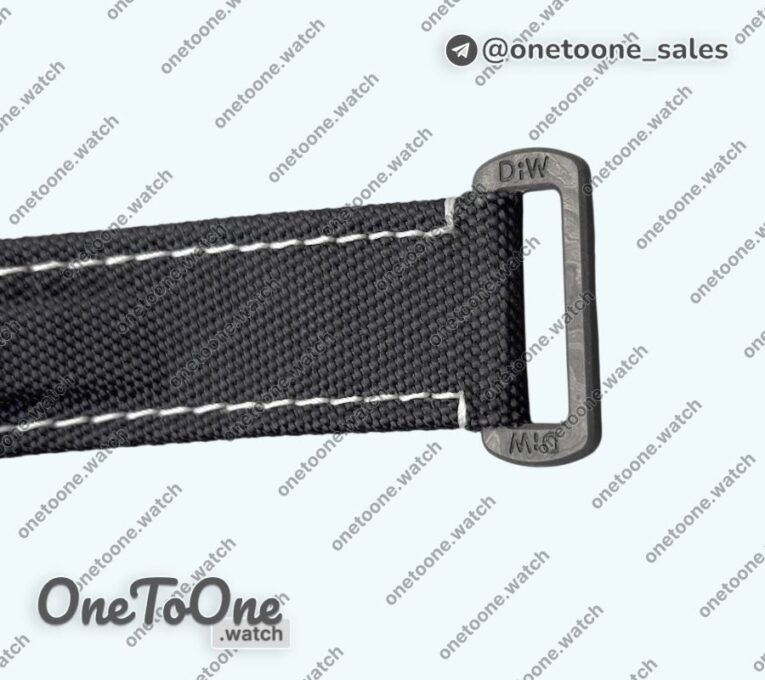 Реплика часов Rolex Daytona DIW Paul Newman Black Carbon Case Black dial Nylon Strap N6F