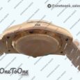 Реплика часов Rolex Daydate 128235 36mm Colour Jigsaw Puzzle Rose gold Top-tier Копия один в один Orange Dial on Rose gold President Bracelet QHF