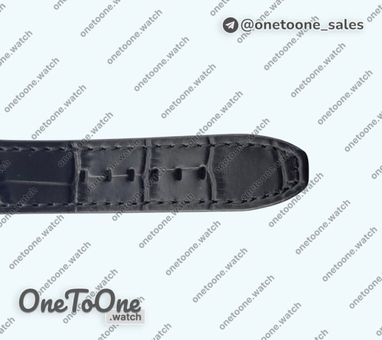 Реплика часов Audemars Piguet Code 11.59 Chrono 26393 Stainless steel Top-tier Копия один в один Blue Ombre Dial On Leather Strap