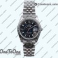 Реплика часов Rolex Datejust 41 Stainless steel 904L Steel Top-tier Копия один в один Black Dial Jubilee Bracelet