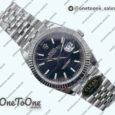 Реплика часов Rolex Datejust 41 Stainless steel 904L Steel Top-tier Копия один в один Black Dial Jubilee Bracelet