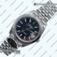 Реплика часов Rolex Datejust 41 Stainless steel 904L Steel Top-tier Копия один в один Black Dial Jubilee Bracelet