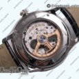Реплика часов Jaeger-lecoultre Master Ultra Thin Perpetual Calendar Stainless steel Top-tier Копия один в один Gray&Black&White Dials Black Leather Strap V2