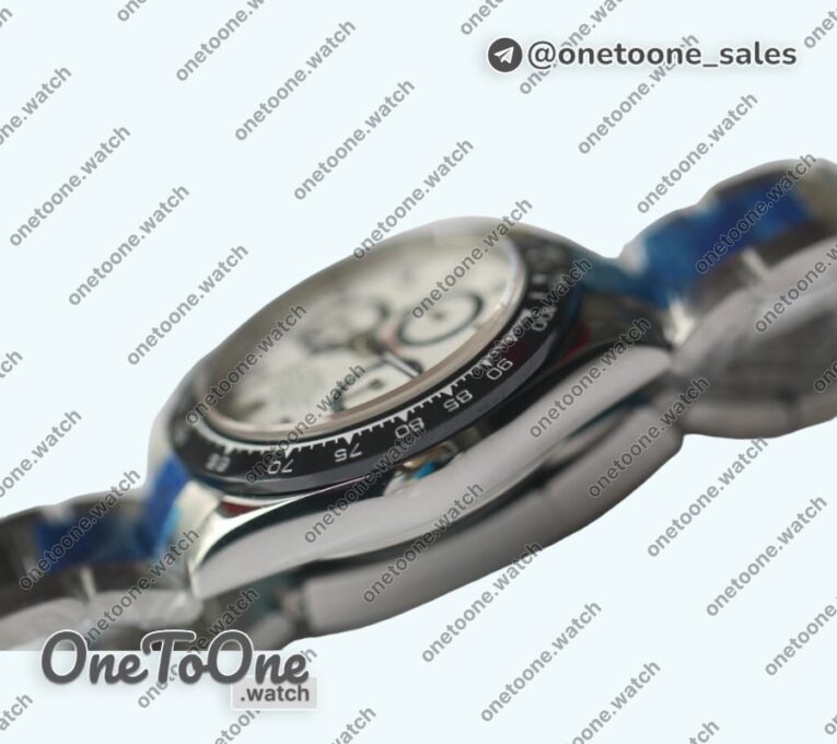 Реплика часов Rolex Daytona 116500 Top-tier Копия один в один Ceramic Bezel White&Black Dials Stainless steel Bracelet