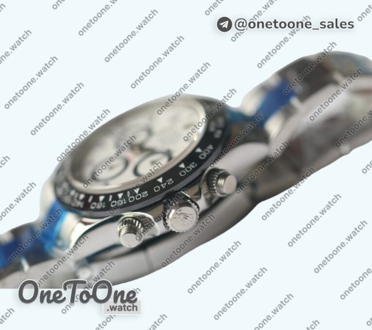 Реплика часов Rolex Daytona 116500 Top-tier Копия один в один Ceramic Bezel White&Black Dials Stainless steel Bracelet