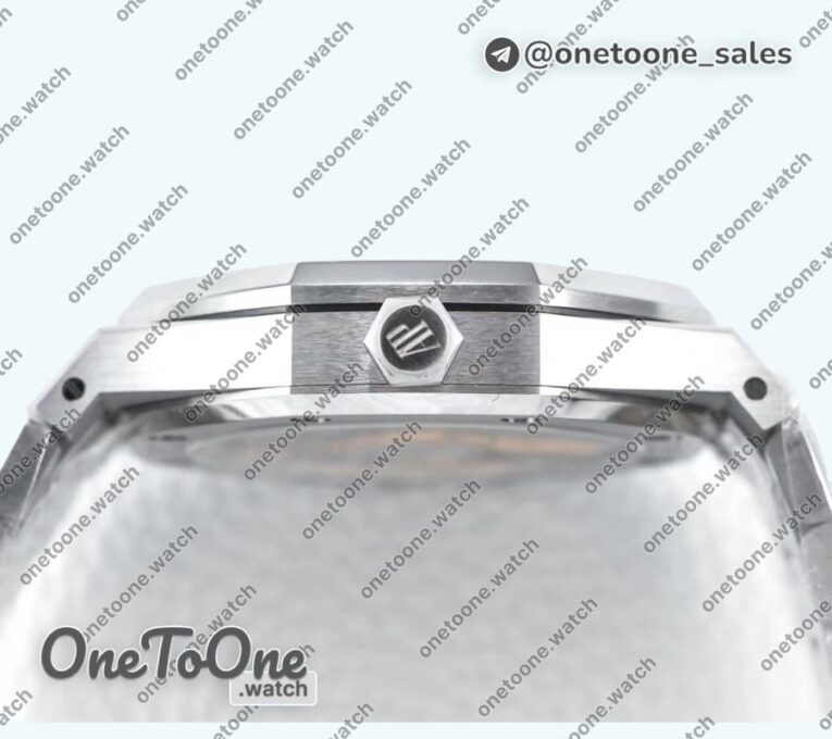 Реплика часов Audemars Piguet Royal Oak 41mm 15500 Stainless steel Top-tier Копия один в один Grey Textured Dial Stainless steel Bracelet V2