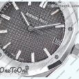 Реплика часов Audemars Piguet Royal Oak 41mm 15500 Stainless steel Top-tier Копия один в один Grey Textured Dial Stainless steel Bracelet V2