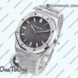 Реплика часов Audemars Piguet Royal Oak 41mm 15500 Stainless steel Top-tier Копия один в один Grey Textured Dial Stainless steel Bracelet V2