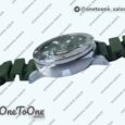 Реплика часов Panerai PAM1055 Luminor Submersible Verde Milit 42mm Green Rubber P900