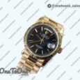Реплика часов Rolex DayDate 36mm Fluted Pres Yellow gold 5 dials Stick Marker Bracelet
