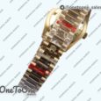 Реплика часов Rolex DayDate 36mm Fluted Pres Yellow gold 5 dials Stick Marker Bracelet