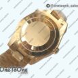 Реплика часов Rolex DayDate 40mm Fluted Yellow gold Gold&Silver Dials Roman Marker Bracelet