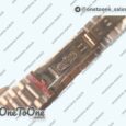 Реплика часов Rolex DayDate 40mm Fluted Rose gold/Rose gold Pink&Brown Dials Stick Marker Bracelet