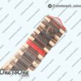 Реплика часов Rolex DayDate 40mm Fluted Rose gold/Rose gold Pink&Brown Dials Stick Marker Bracelet