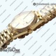 Реплика часов Rolex DayDate 36mm Diamonds Bezel Pres Yellow gold Gold Dial Stick Marker Bracelet