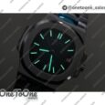 Реплика часов Patek Philippe Nautilus 5711/1A Top-tier Копия один в один Blue Textured Dial Stainless steel Bracelet 324CS V4